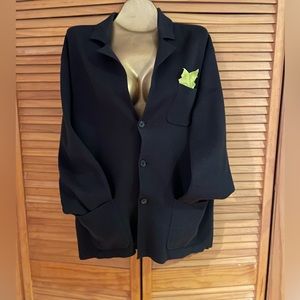 Polo Ralph Lauren Unisex Cotton Navy Blazer Size L